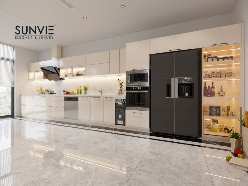 Những lưu ý khi lựa chọn tủ bếp đựng đồ khô inox