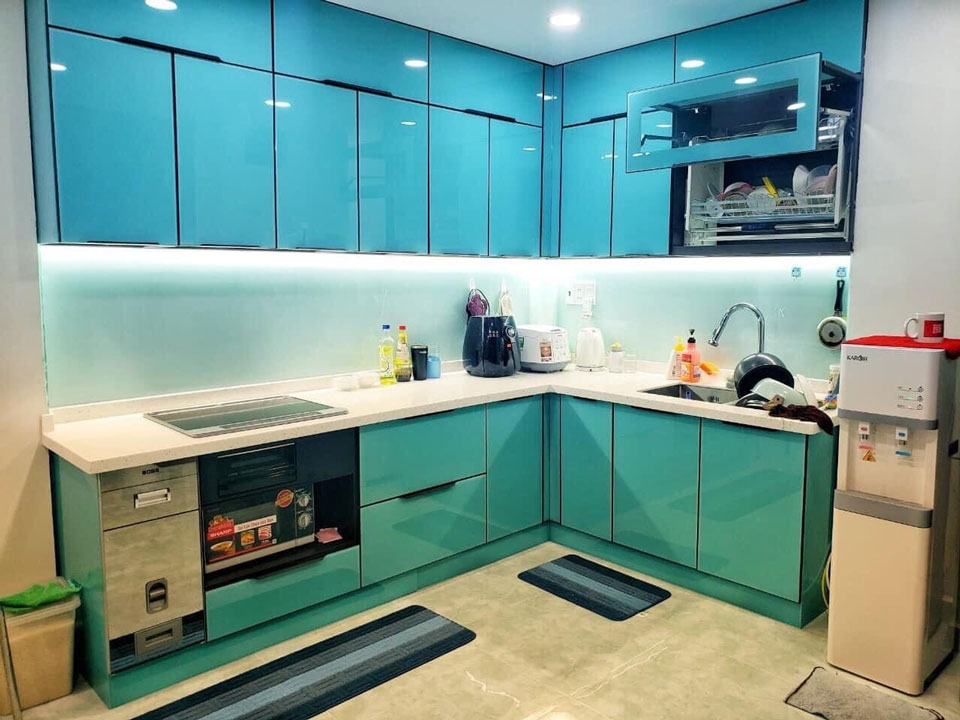 Những lưu ý khi chọn mua tủ bếp inox sơn tĩnh điện