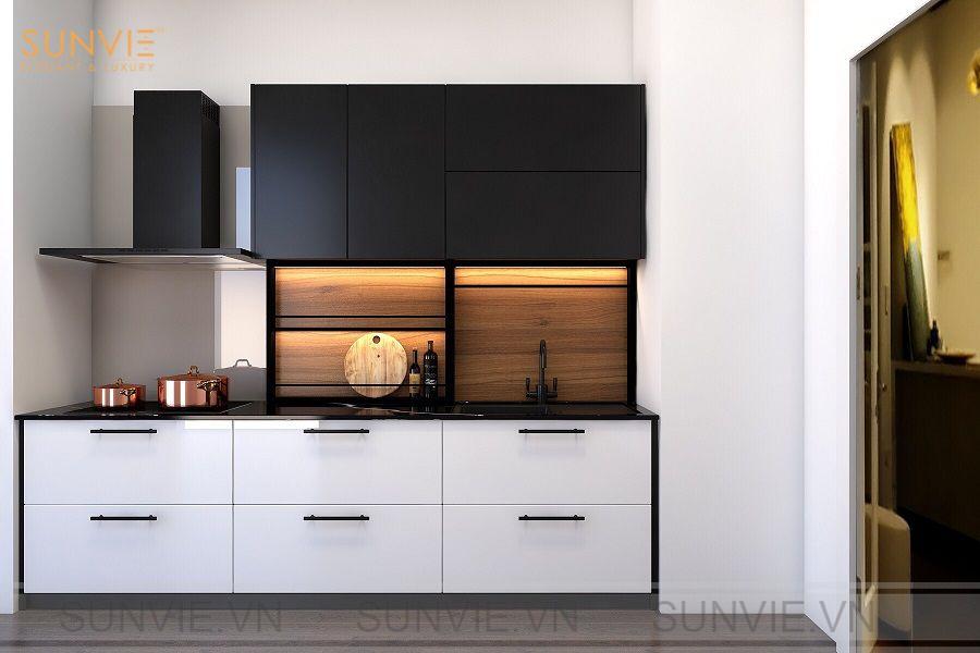 Ưu và nhược điểm của tủ bếp inox cánh nhựa 