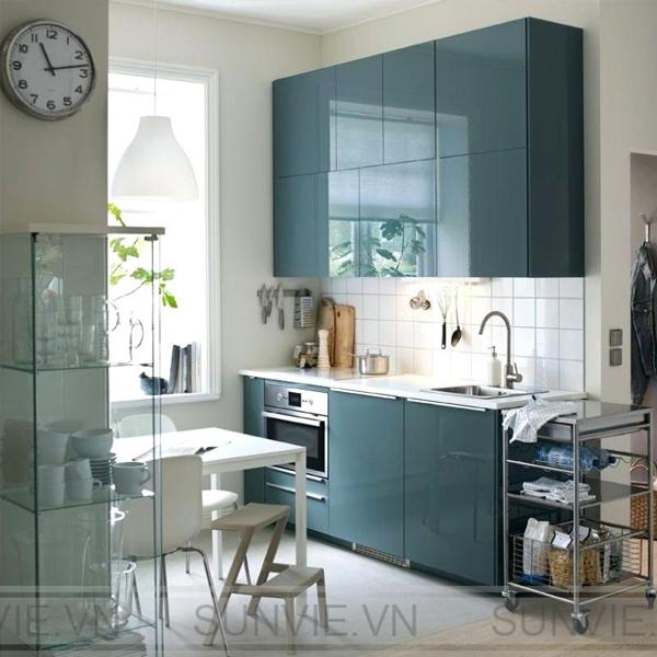 Tủ bếp inox mini - Giải pháp cho gian bếp nhỏ