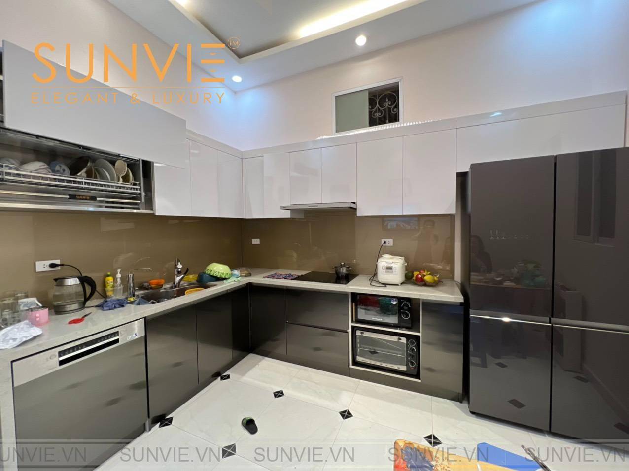Thiết kế nhà bếp đẹp hiện đại giúp đảm bảo công năng nhà bếp