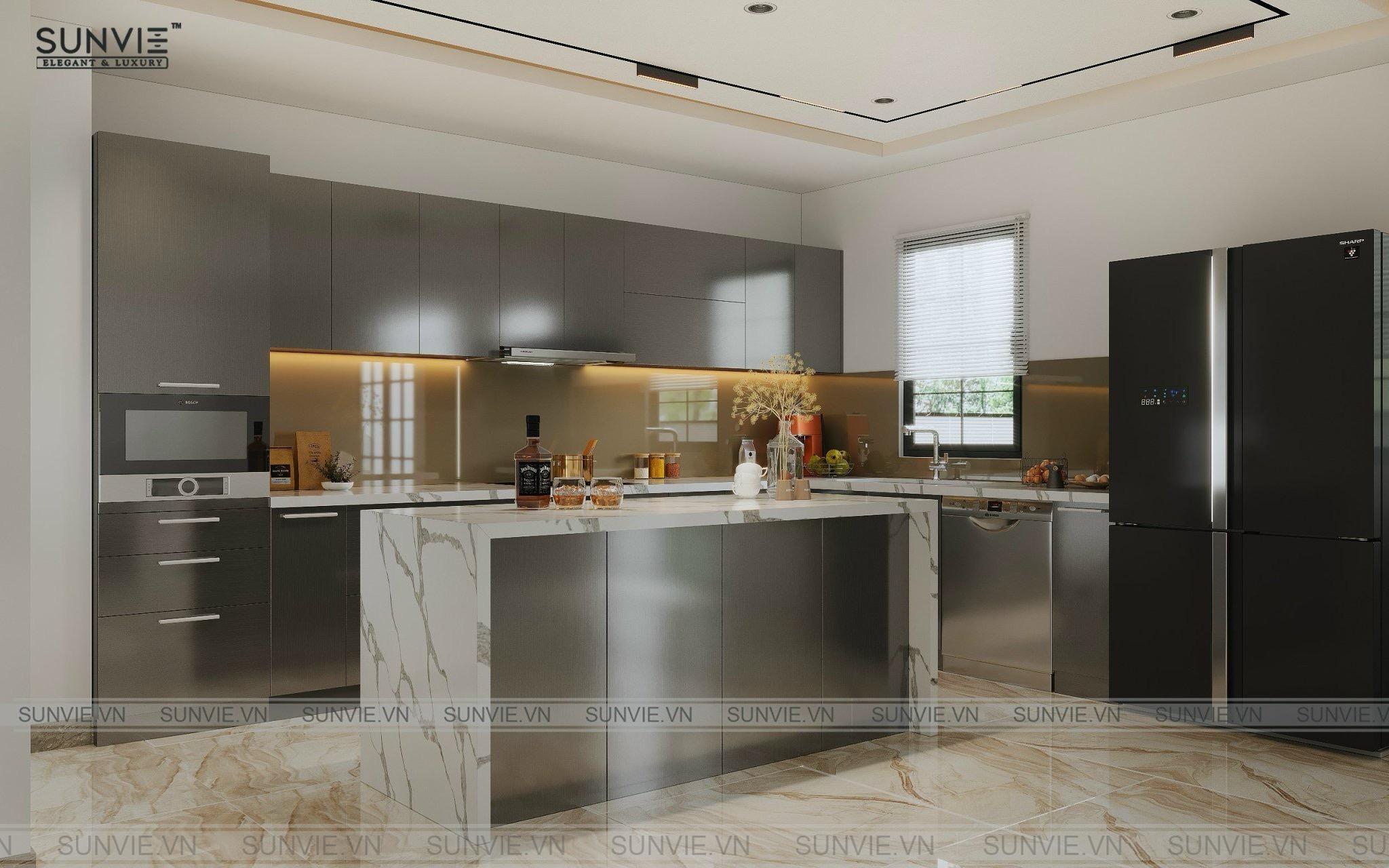 Các yếu tố ảnh hưởng đến bảng báo giá tủ bếp inox 304 