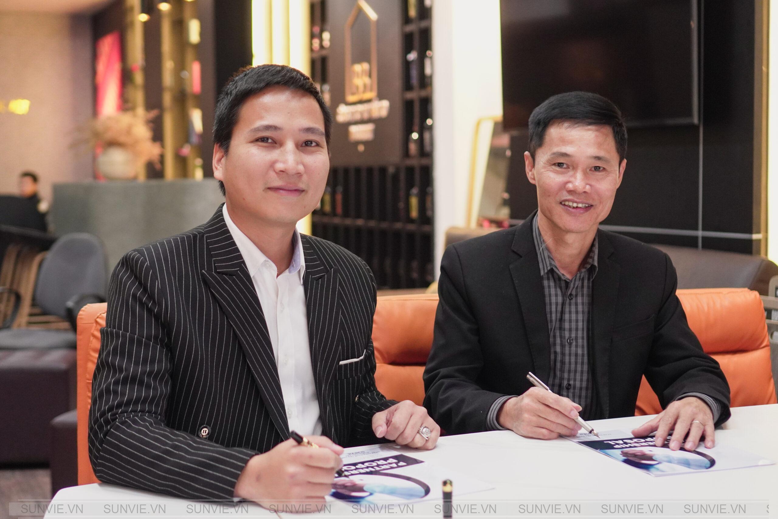 Đại diện hai doanh nghiệp