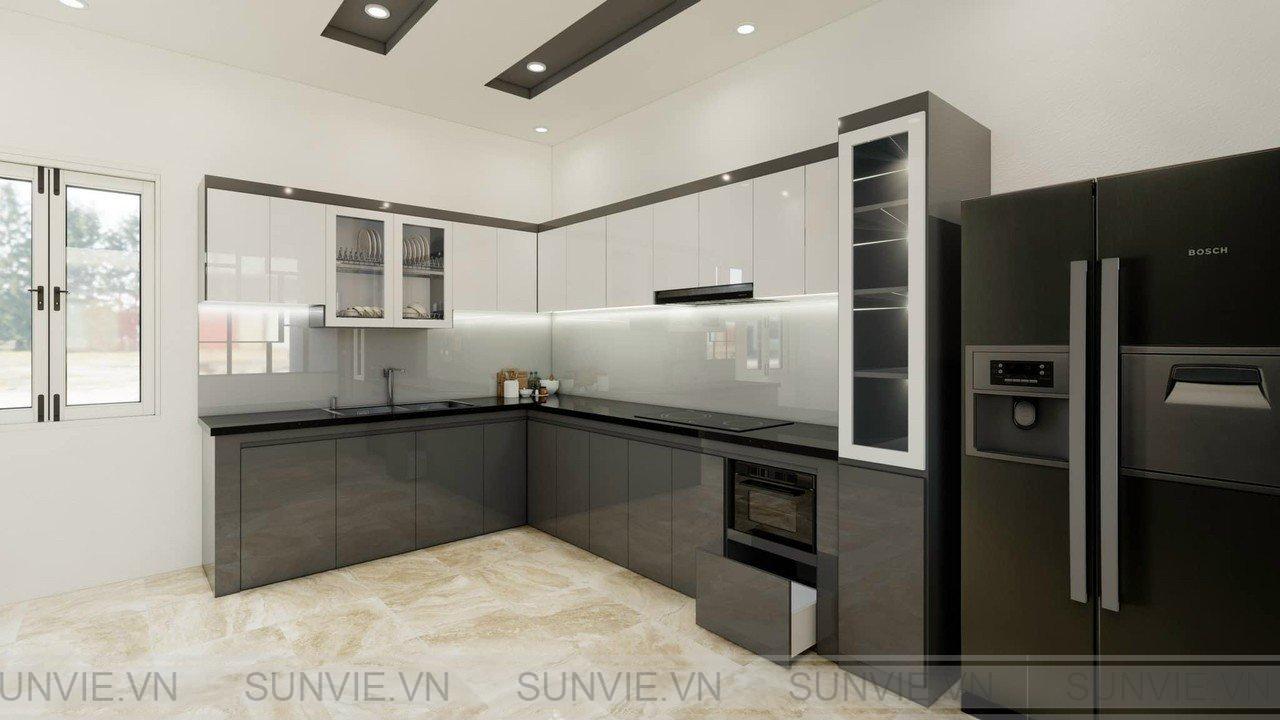 So sánh tủ bếp acrylic và melamine - Nên chọn mua loại nào?