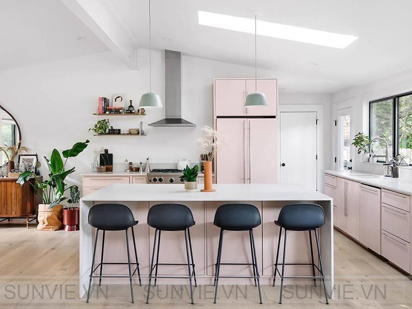 Có nên thiết kế và chọn mua tủ bếp màu pastel hay không?